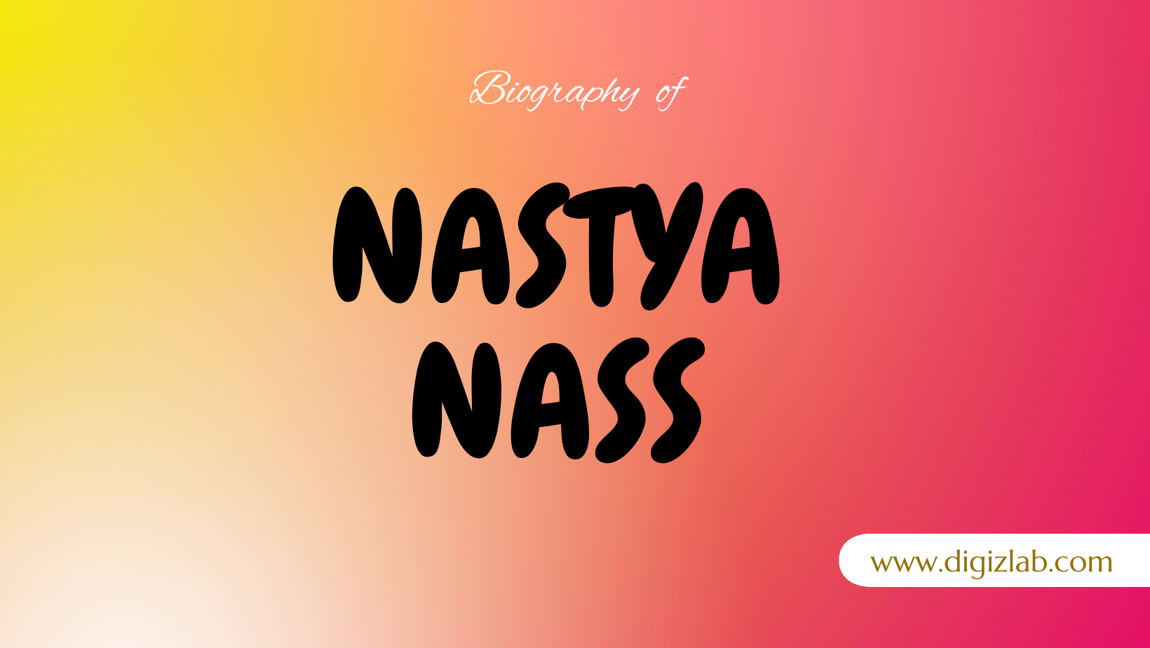 Nastya Nass Net Worth Age Gay Relation Height Weight
