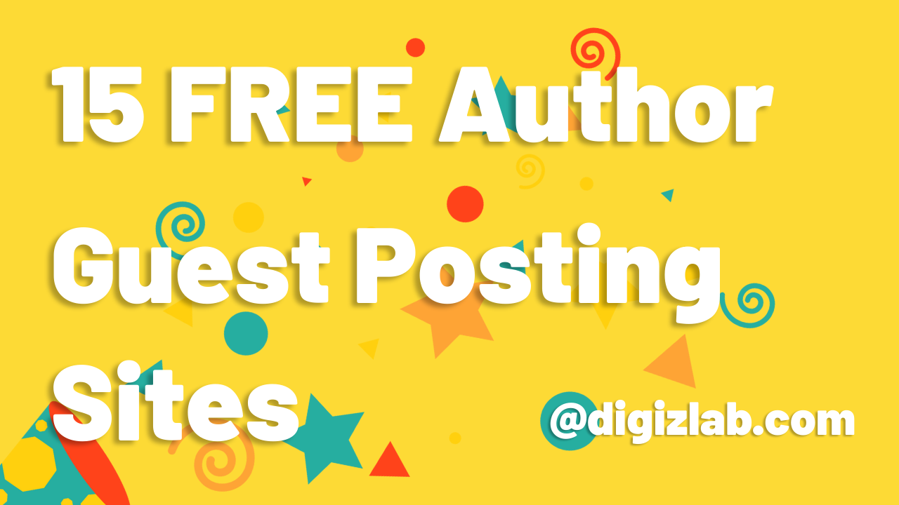 15 free author sites
