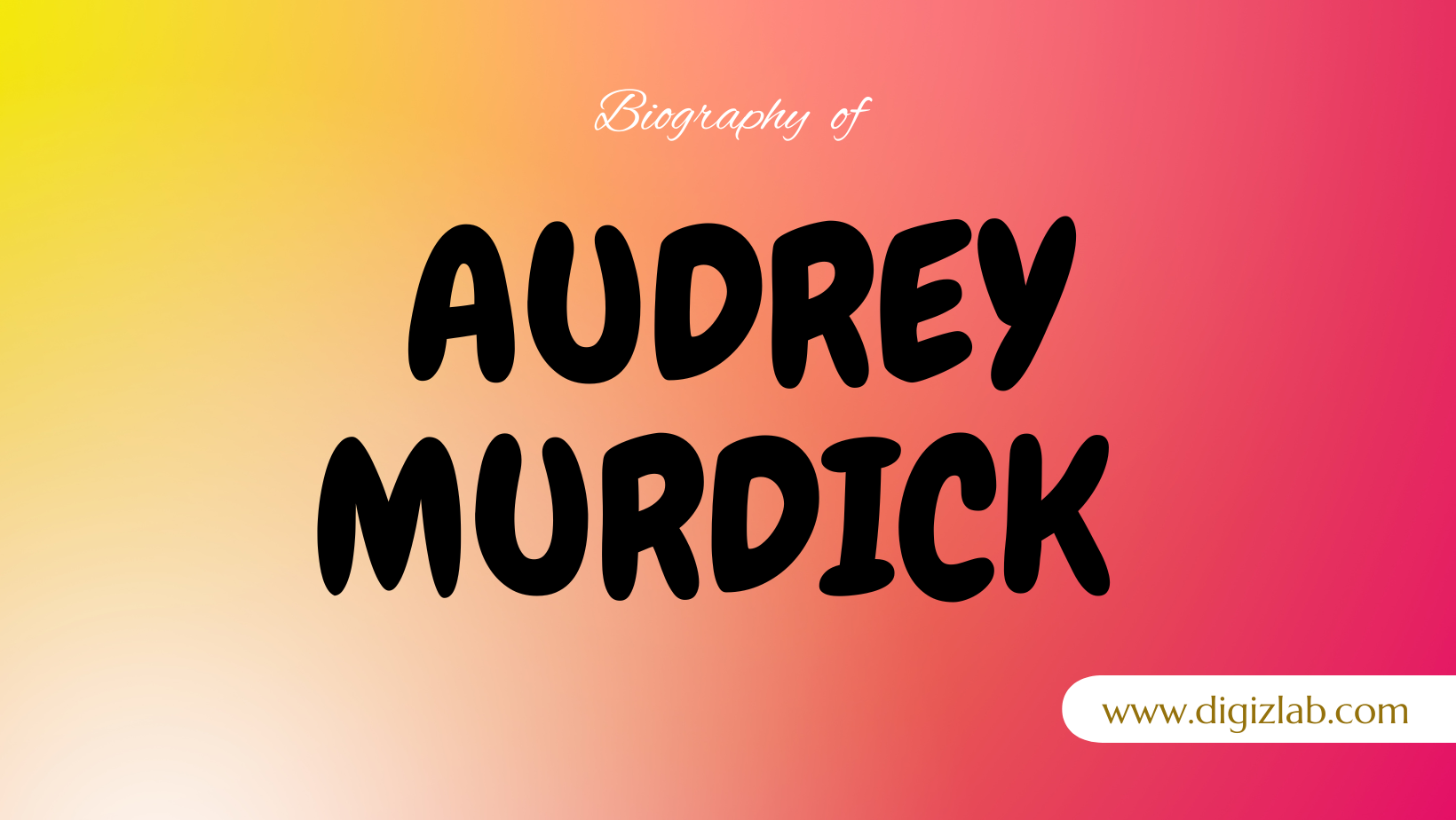 Audrey Murdick Net Worth, Husband, Age, Height, Weight, Wiki