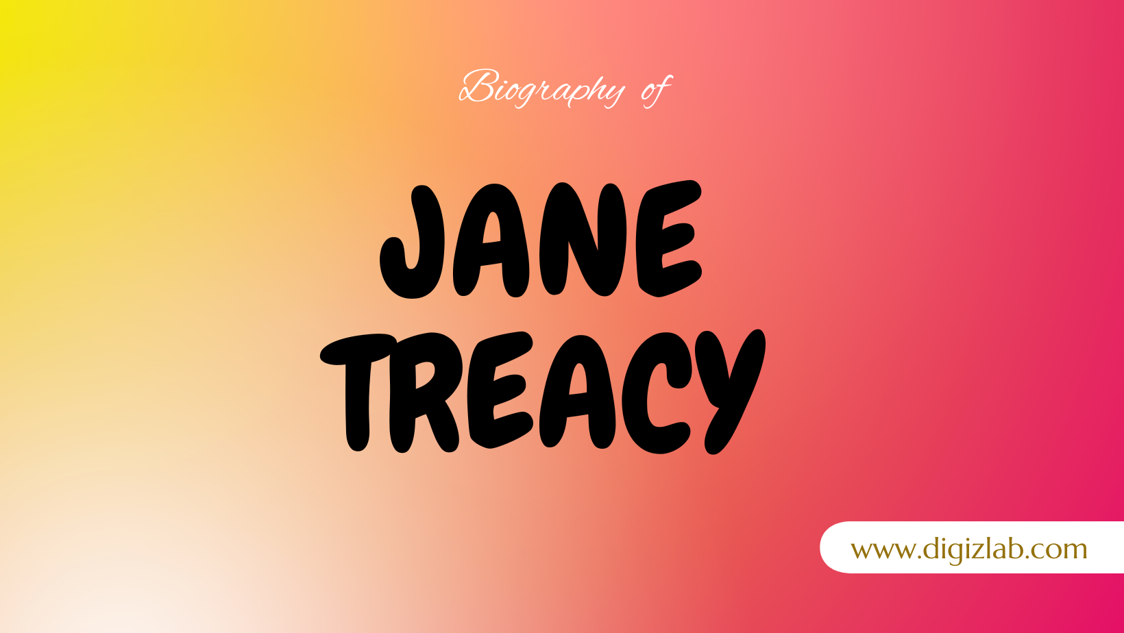 Jane Treacy Net Worth