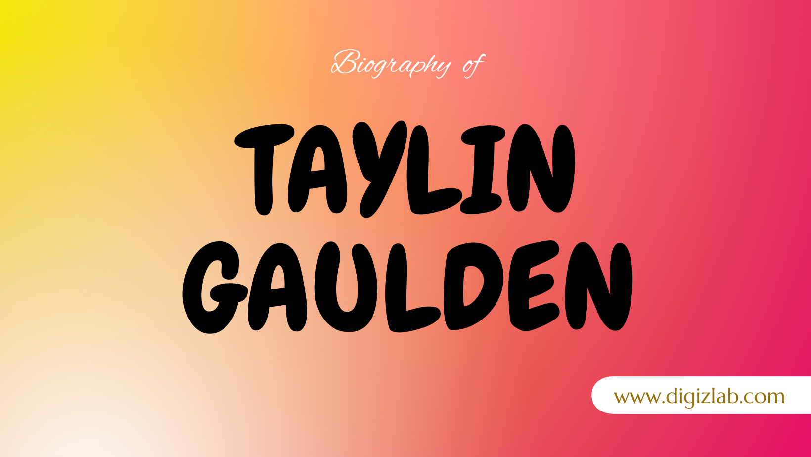 Taylin Gaulden Net Worth, Mom, Age, Height, Weight, Wiki