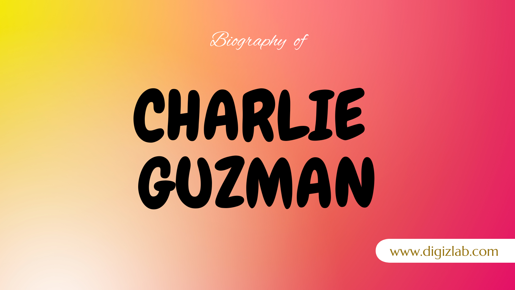 Charlie Guzman