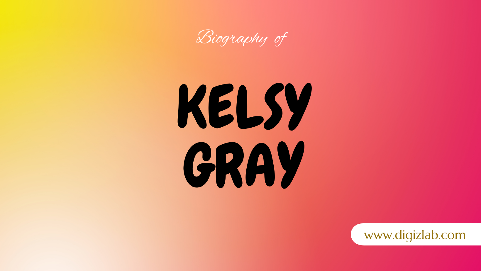 Kelsy Gray Net Worth 2024, Spouse, Age, Height, Weight, Wiki